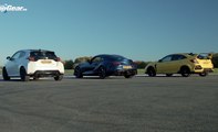 VIDEO: Toyota GR Yaris vs Toyota Supra vs Honda Civic Type R, ¿cuál es más rápido?