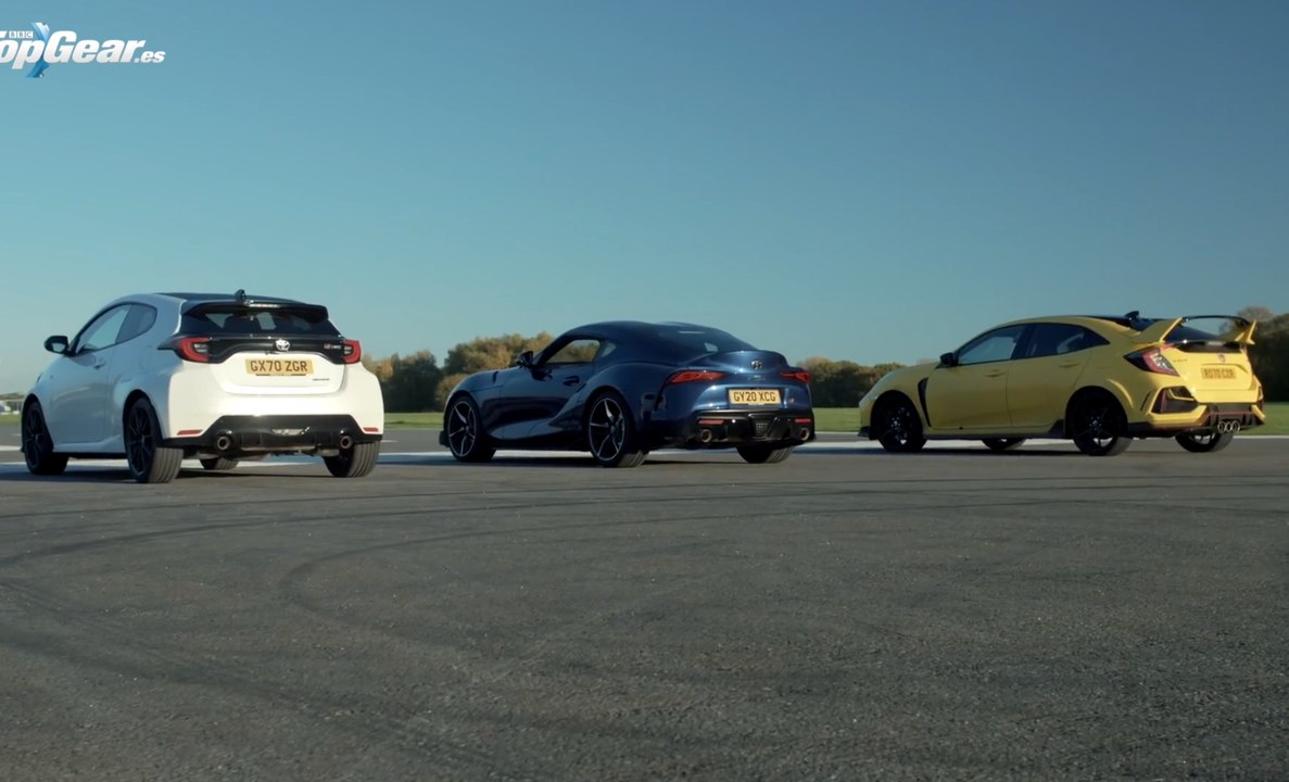 VIDEO: Toyota GR Yaris vs Toyota Supra vs Honda...