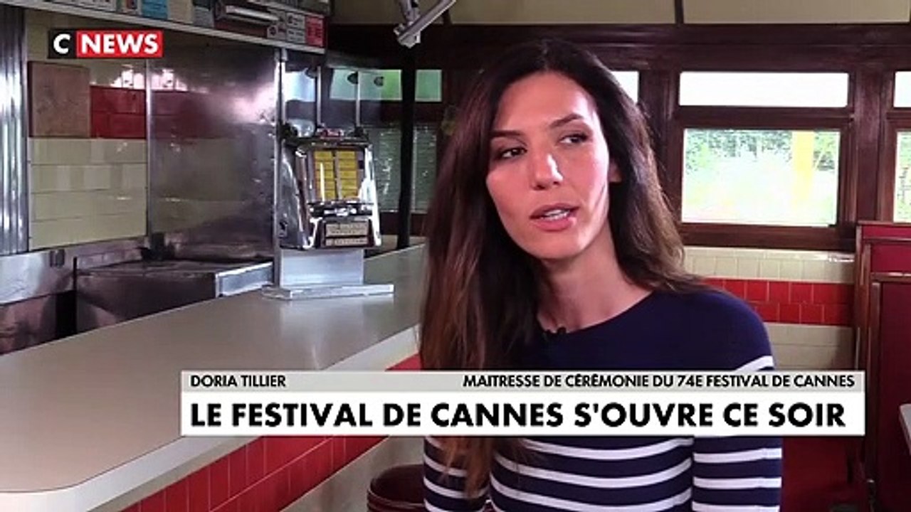 Festival de Cannes - A quelques heures du lancement de la 74e édition, Doria Tillier, la maitresse de cérémonie, se confie - VIDEO