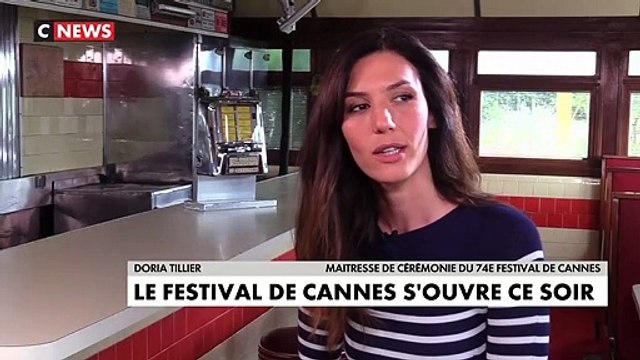 Festival de Cannes - A quelques heures du lancement de la 74e édition, Doria Tillier, la maitresse de cérémonie, se confie - VIDEO