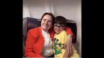 Özel jetle uçak Meral Akşener'i zora sokacak konuşma