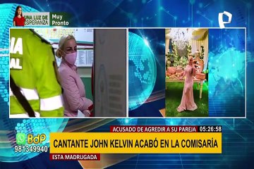 John Kelvin es detenido tras ser acusado de agredir físicamente a la madre de sus hijos