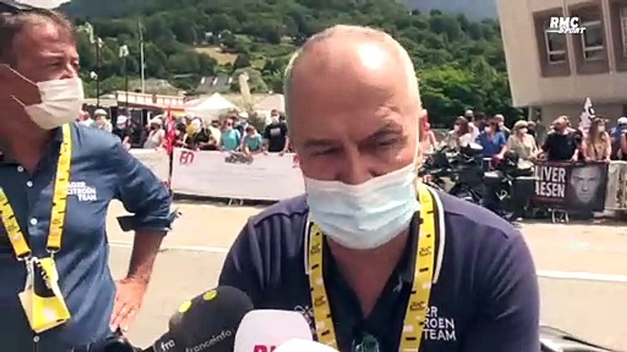 Tour de France : "Ils étaient rincés", Lavenu évoque l'arrivée des coureurs à Tignes