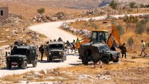İsrail güçleri, Filistinlerin kullandığı su şebekesini yıktı