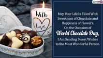 Happy Chocolate Day 2021 Greetings: WhatsApp Messages, Wishes, HD Images and Quotes for Him And Her