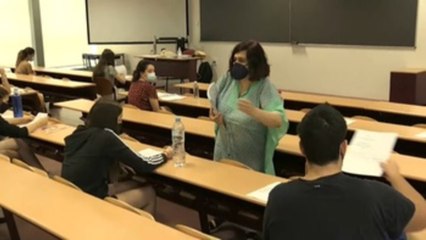 Comienza el examen extraordinario de la EvAU en Madrid