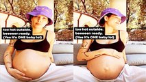 Halsey Flaunts Her Baby Bump, Writes, Too Hot Outside. Beeeeen Ready
