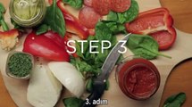 5 adımda tavada pizza nasıl yapılır?