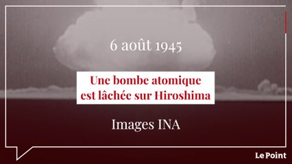 Août 1945 : une bombe atomique est lâchée sur Hiroshima
