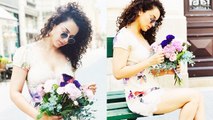 Budapest की सड़कों पर इस स्टाइलिश लुक में नजर आईं एक्ट्रेस Kangana Ranaut!!