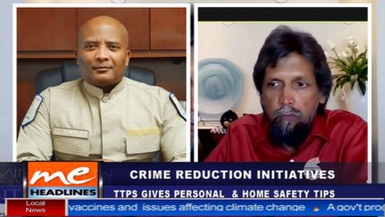 05 - Crime reduction initiatives with TTPS Wayne Mystar