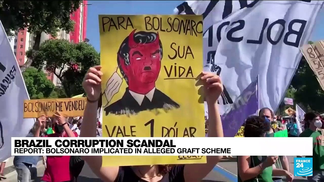 Brazil's Bolsonaro implicated in alleged graft scheme