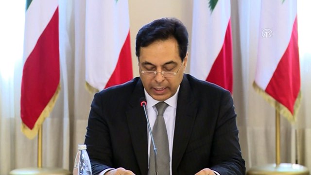 BEYRUT - Lübnan Başbakanı Diyab: 'Lübnan ve Lübnanlılar felaketin eşiğindeler' (1)