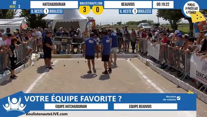 8e HATCHADOURIAN vs BEAUVOIS : 60e Edition du Mondial la Marseillaise à pétanque