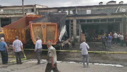 Kaynak atölyesinde patlama: 3 yaralı