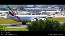30 SMOOTH LANDINGS in 20 MINUTES _ Lisbon Airport Plane Spotting