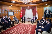Son dakika haberi! KKTC Başbakanı Saner, Cumhurbaşkanlığı Dijital Dönüşüm Ofisi Başkanı Koç'u kabul etti