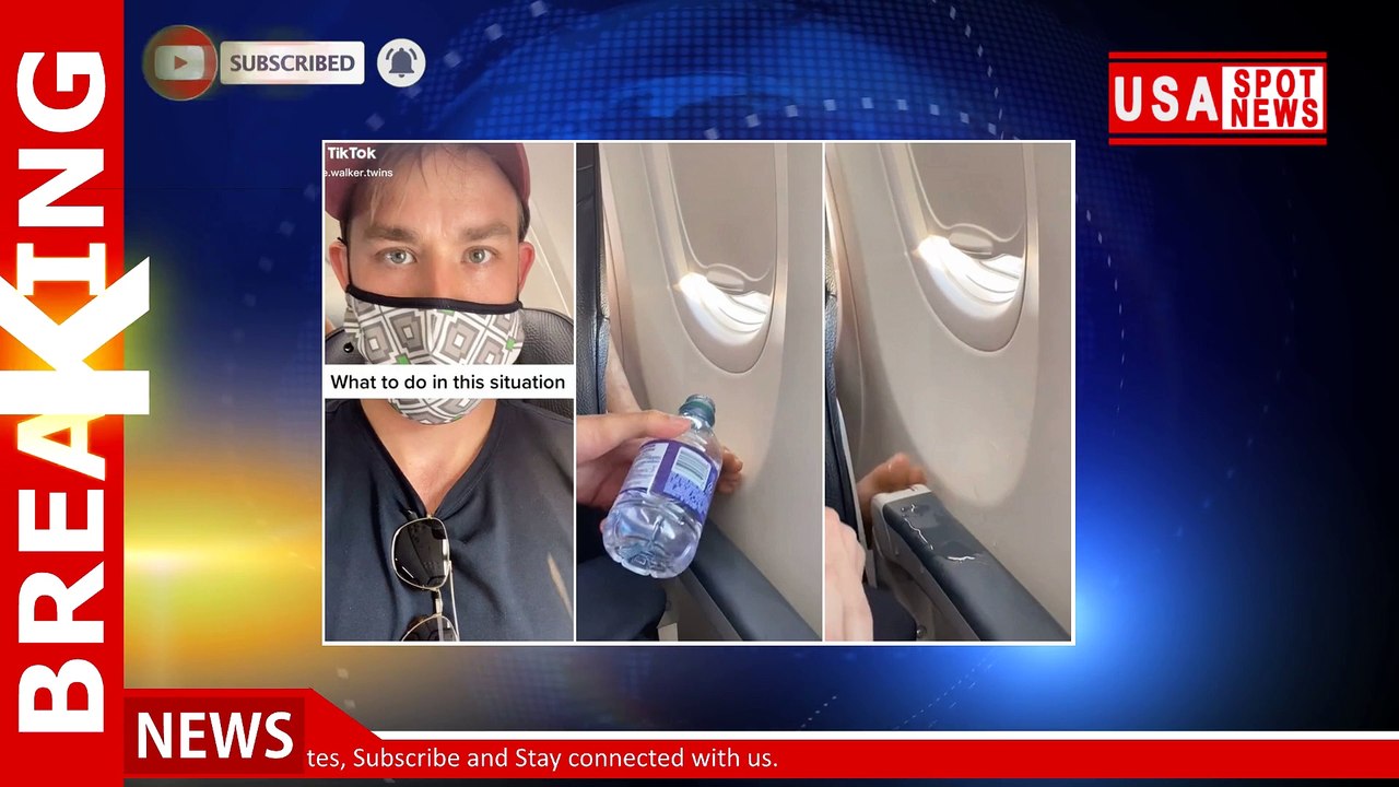 Plane passenger's reaction to flyer's bare foot on armrest goes viral