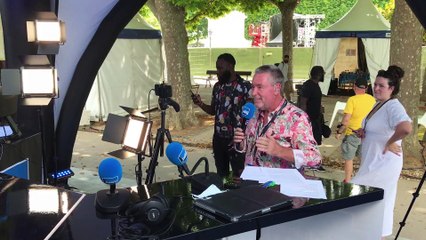 Black M en direct sur France Bleu Hérault, les Nuits du Peyrou