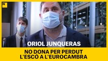 Oriol Junqueras diu que no dona per perdut l'escó a l'Eurocambra