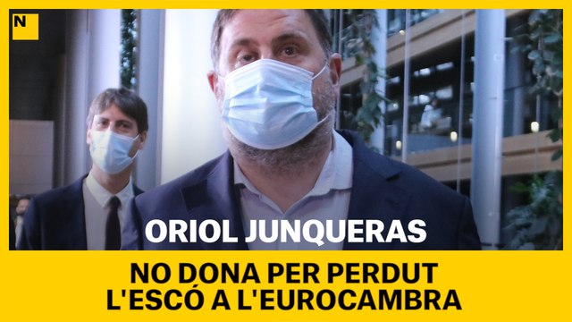 Oriol Junqueras diu que no dona per perdut l'escó a l'Eurocambra