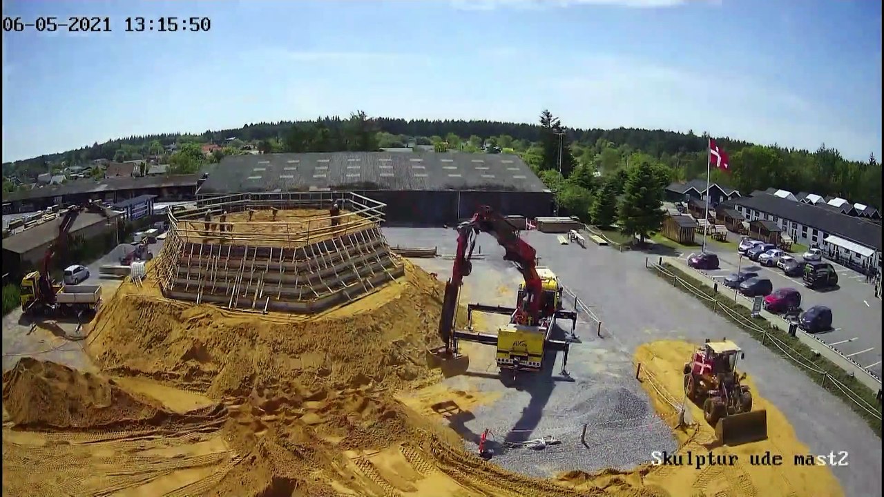 Im Guinness-Buch der Rekorde: Höchste Sandburg der Welt gebaut