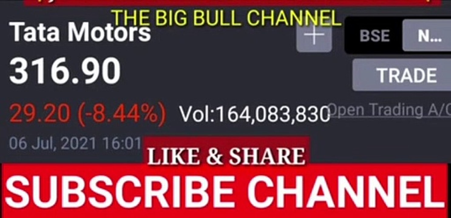 Tata Motors share price hits 10% lower circuit as company flags concerns over chip shortage