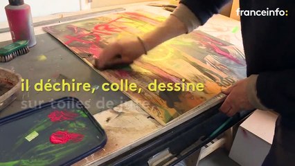 Dans son atelier de Calais, Éric Doisy invente un "art de la rue comme à la maison"