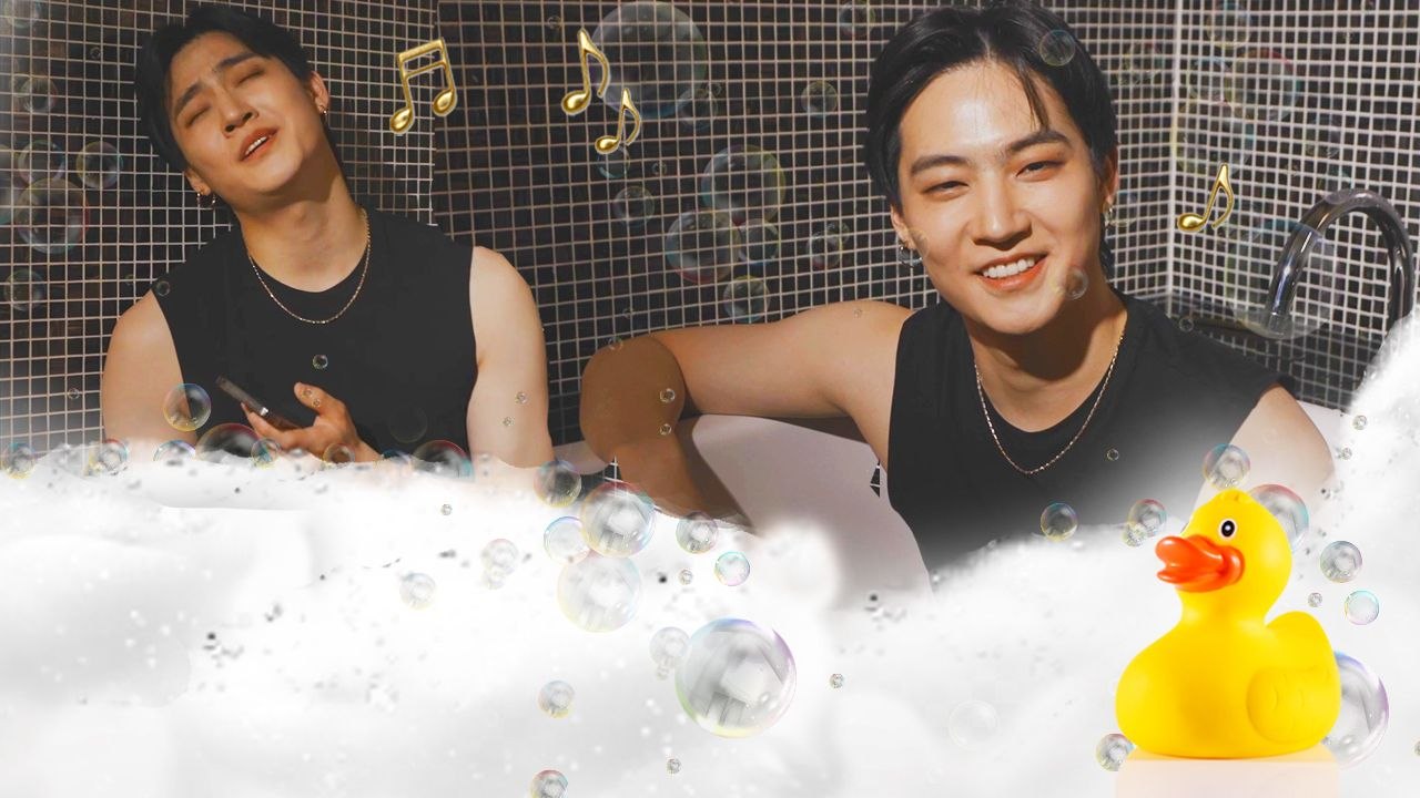 JAY B Sings Live From His Bathtub & Tells Us EVERYTHING | Singing in the Shower | Cosmo