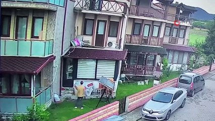 Genç kadının evine gizlice giren şahıs jandarma ekiplerince yakalandı