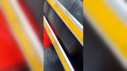 İSTANBUL - Küçükçekmece'de beton pompasının altında kalan kadın ağır yaralandı