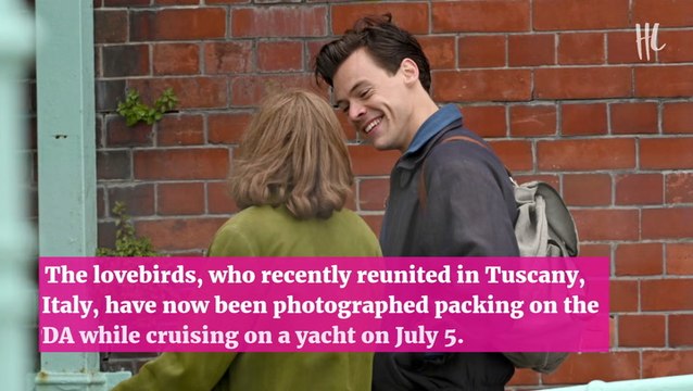 Olivia Wilde Passionately Makes Out With BF Harry Styles In A Bikini As They Yacht Around Italy