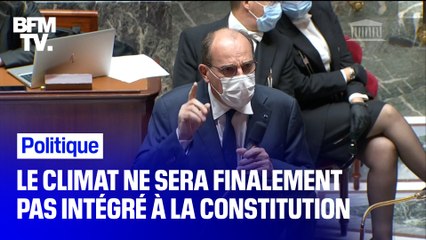 "La main tendue en faveur de la protection du climat n’a pas été saisie par le Sénat", Jean Castex réagit à la fin du processus de révision constitutionnelle sur le climat