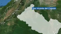 Fuerza armada bombardea zona en San Vicente del Caguán donde se encontraban guerrilleros