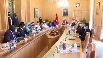 TBMM - TBMM Başkanı Şentop, Senegal-Türkiye Parlamentolar Arası Dostluk Grubu'nu kabul etti