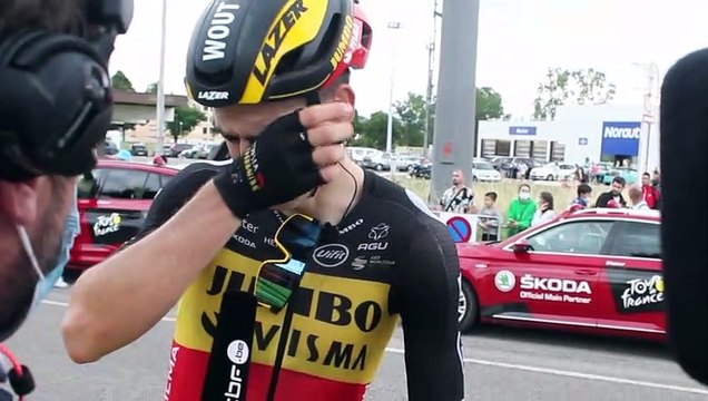 Tour de France 2021 - Wout Van Aert : C'était amusant ce final de cette 10e étape avec Mark Cavendish est le meilleur sur ce Tour !