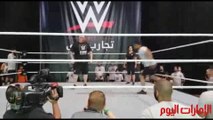 إماراتيون وعرب يخوضون تجارب مصارعة المحترفين WWE