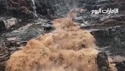 فيديوهات الأمطار حول الإمارات من متابعي الإمارات اليوم