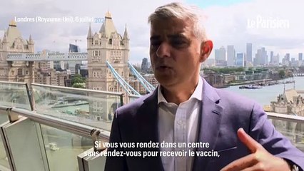 Download Video: Le maire de Londres encourage les citoyens à se faire vacciner contre des tickets pour la finale de l'Euro