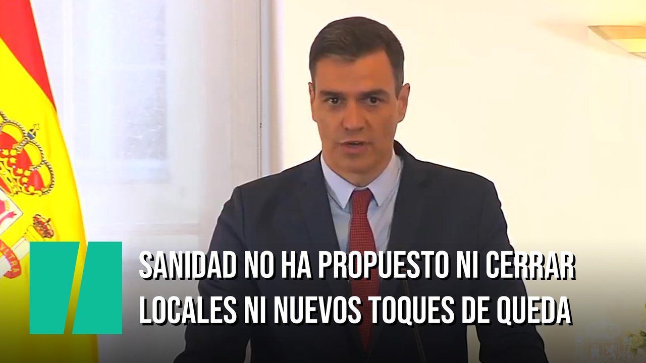 Sanidad no ha propuesto ni cerrar locales nocturnos ni nuevos toques de queda