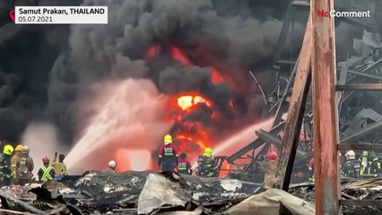 Explosion in Chemiefabrik bei Bangkok - Ein Toter, 60 Verletzte