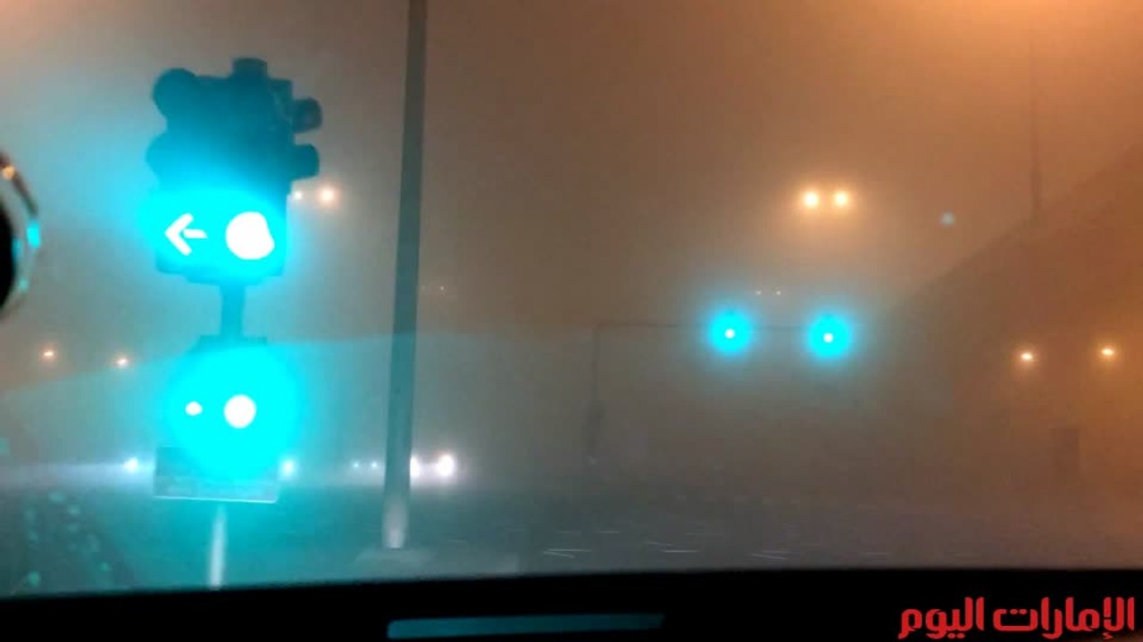 القيادة وسط الضباب