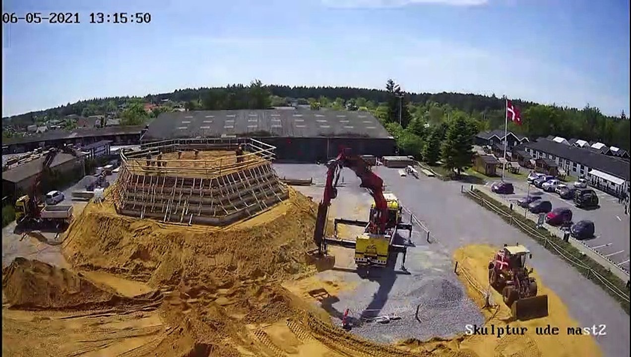 Самый высокий в мире замок из песка