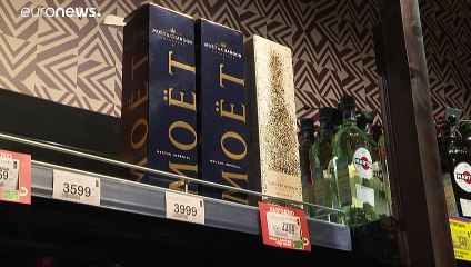 A külföldi pezsgő többé nem pezsgő oroszországban