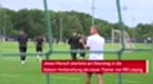 Jesse Marsch bittet zum Trainingsauftakt
