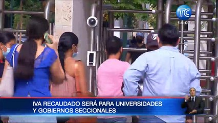 Universidad podrán disponer directamente del IVA recaudado