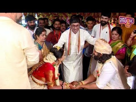 Senior Actor Rajesh Blesses Dhruva Sarja & Prerana | Dhruva Sarja Marriage Video