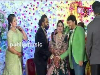 ಆಕ್ಷನ್ ಪ್ರಿನ್ಸ್‌ಗೆ ಶುಭಕೋರಿದ ಗೋಲ್ಡನ್ ಸ್ಟಾರ್-  Dhruva Sarja's Grand Reception