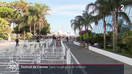 Festival de Cannes : la Croisette s'anime, mais en respectant un protocole sanitaire