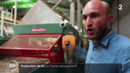 Production de lin : des entreprises relocalisent en France pour faire revivre la filature française